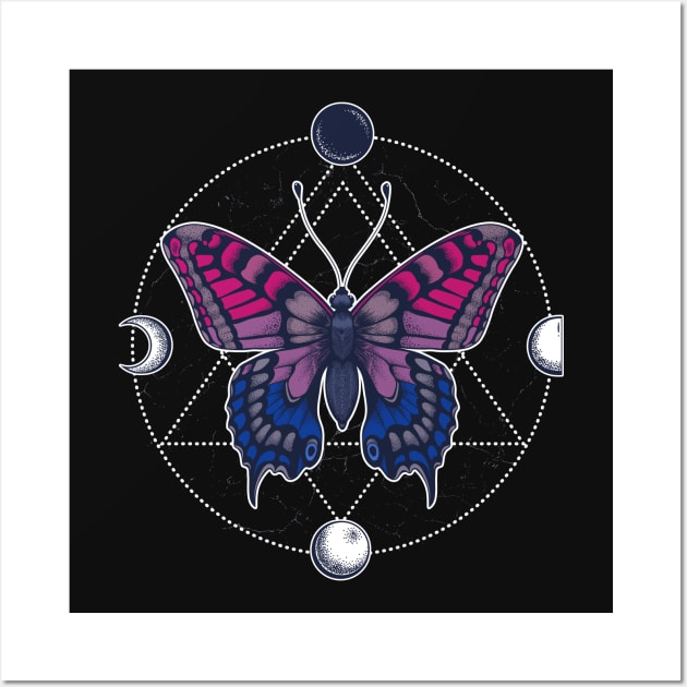 Bisexual Butterfly Wall Art by Psitta